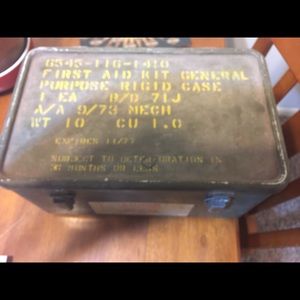 Military medical box